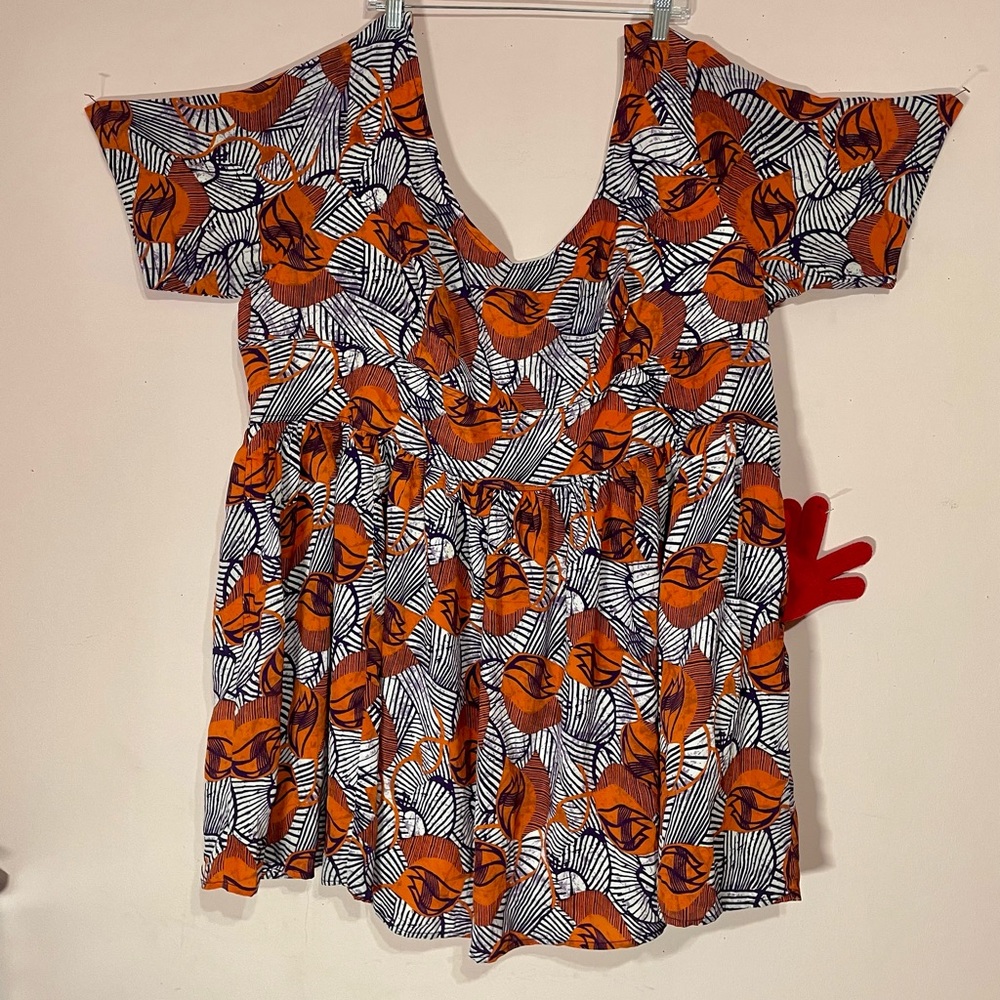 👠👜E SHAKTI…Sz…5X - 32W…AFRICAN PRINT DRESS
